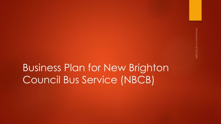 business plan for new brighton council