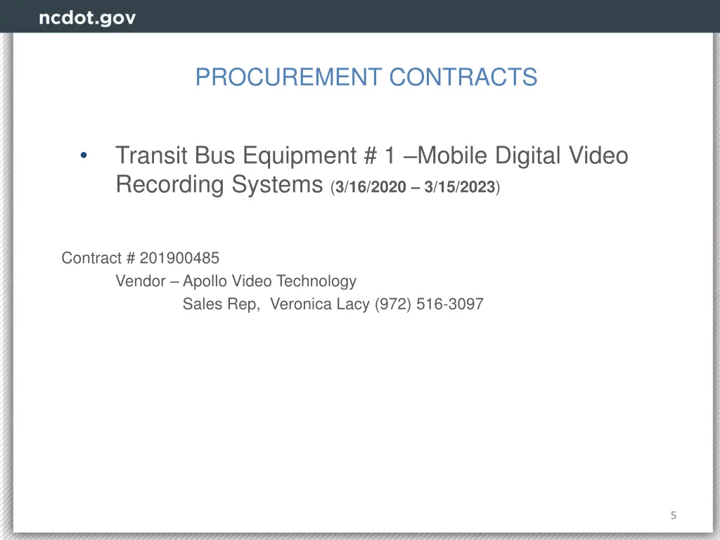 procurement contracts 2