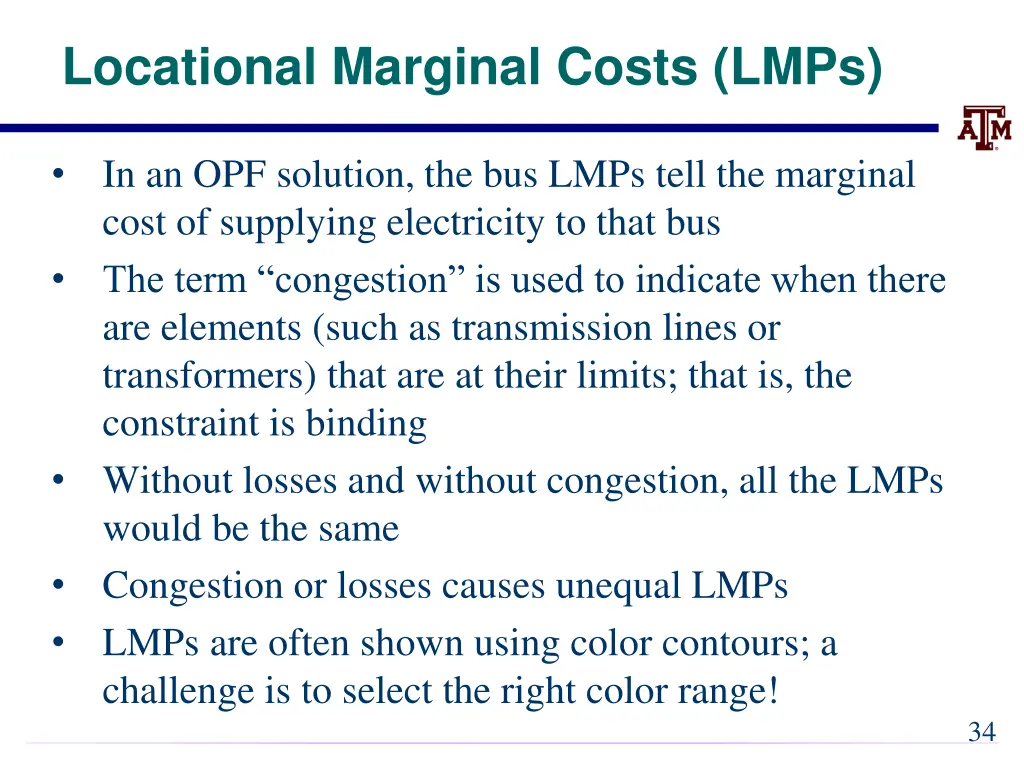 locational marginal costs lmps