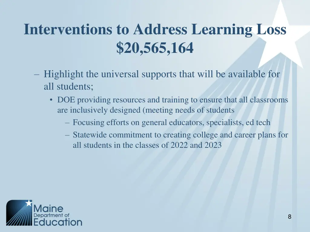 interventions to address learning loss 20 565 164