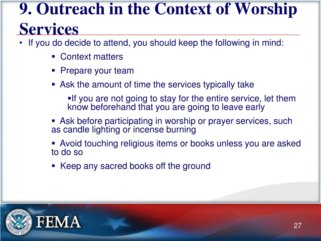 9 outreach in the context of worship services 1