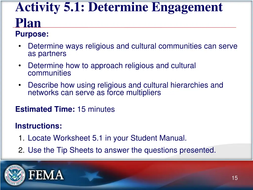 activity 5 1 determine engagement plan purpose