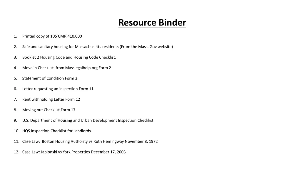 resource binder