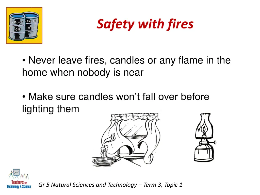 safety with fires