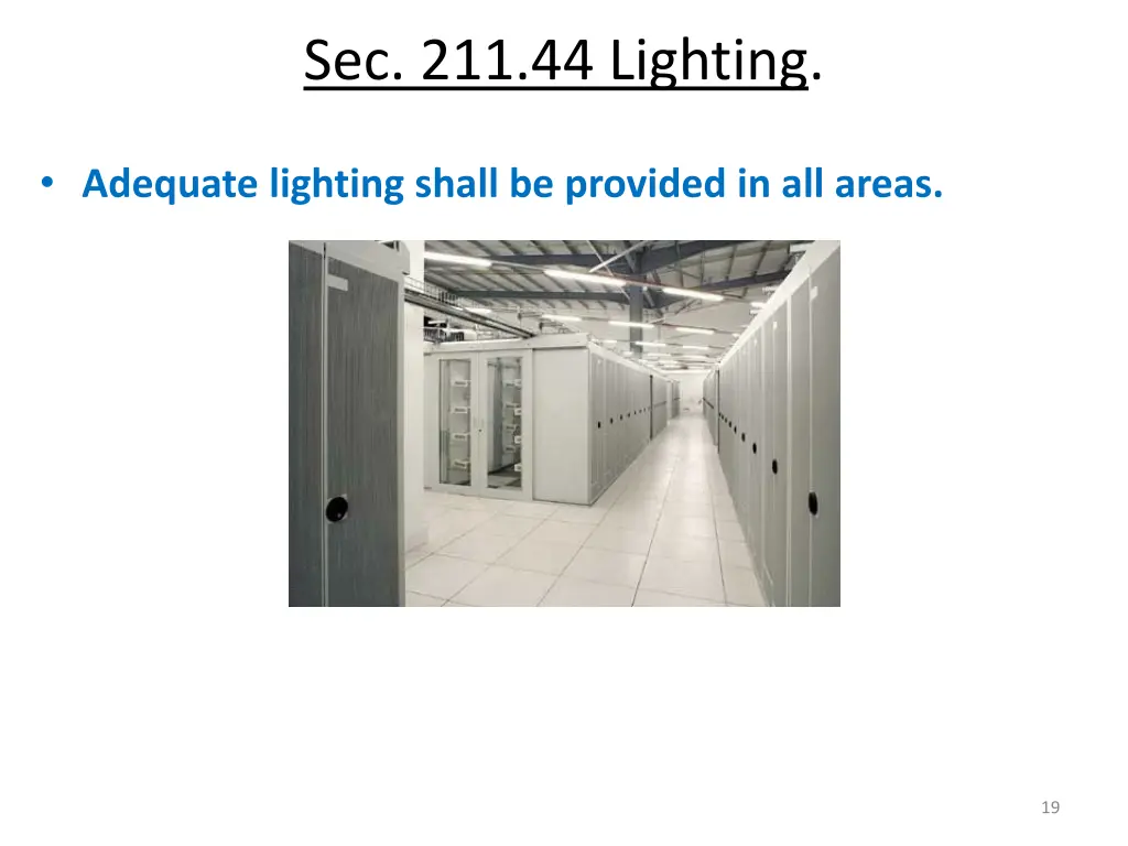 sec 211 44 lighting