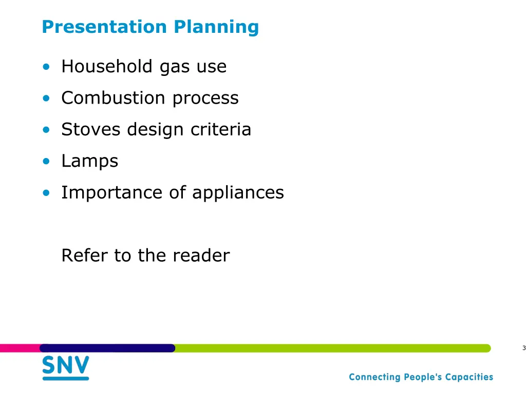 presentation planning