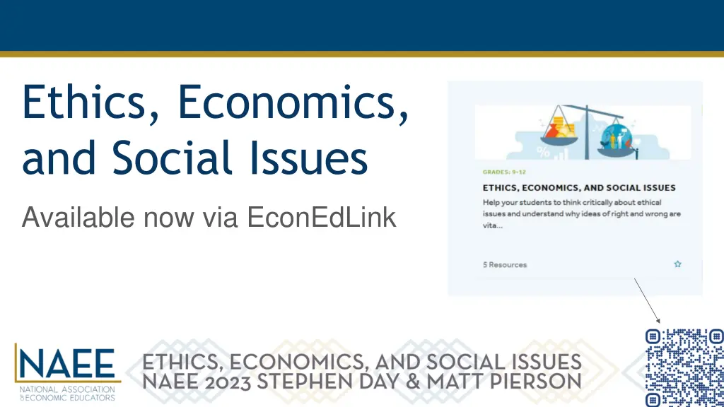 ethics economics and social issues