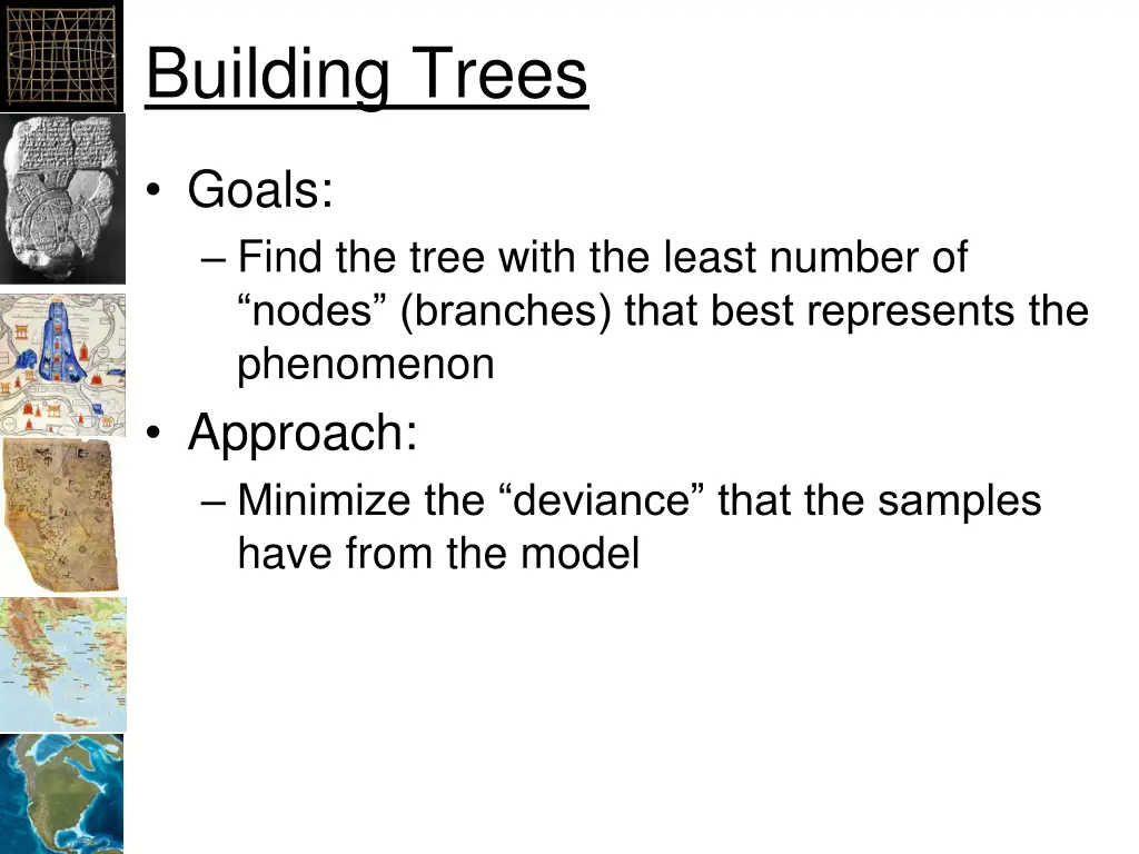 building trees