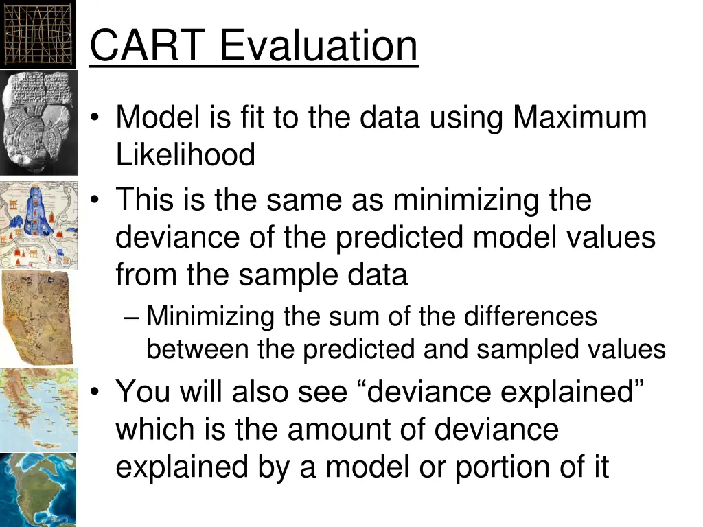 cart evaluation