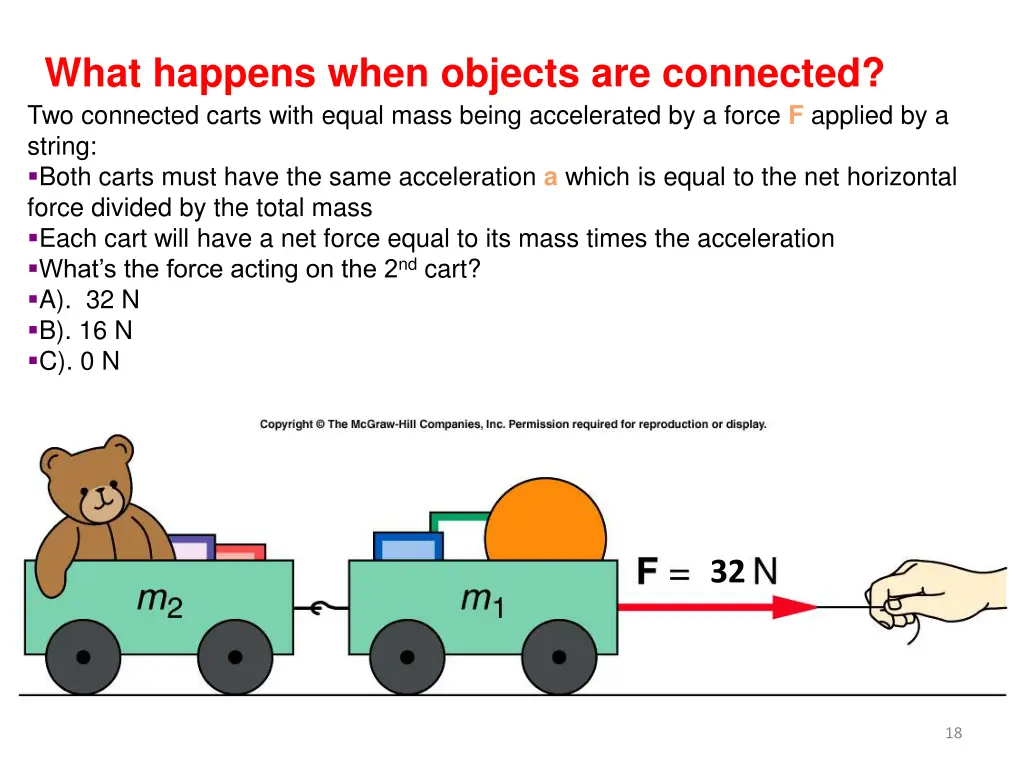 what happens when objects are connected