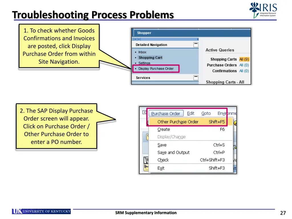 troubleshooting process problems 1