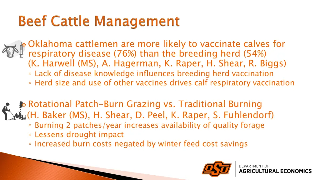 oklahoma cattlemen are more likely to vaccinate