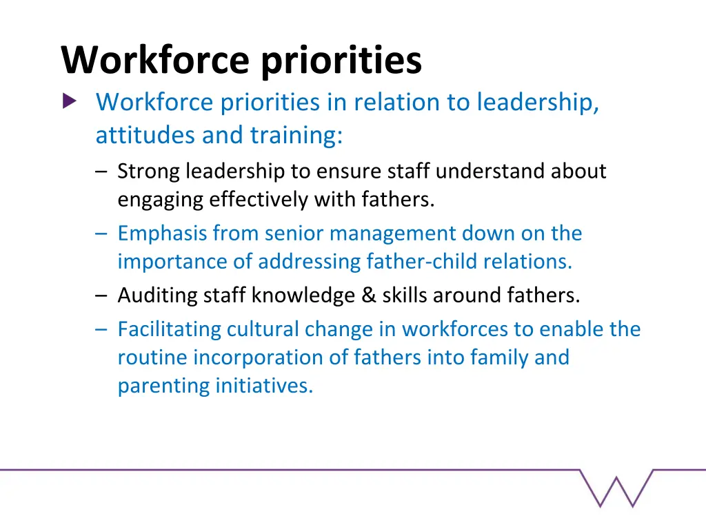 workforce priorities workforce priorities