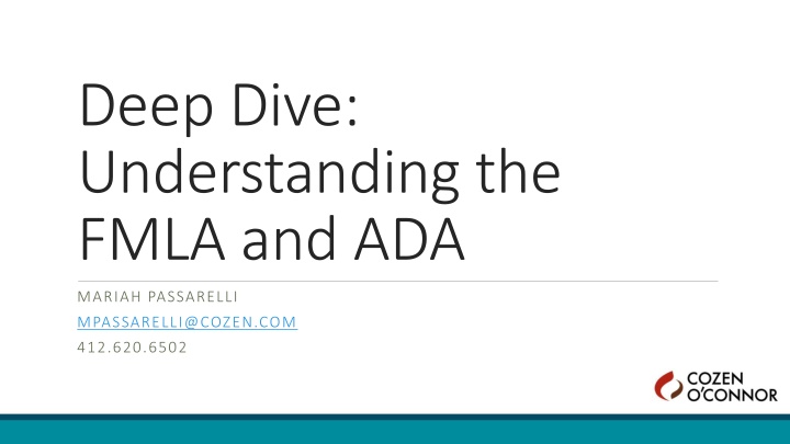 deep dive understanding the fmla and ada