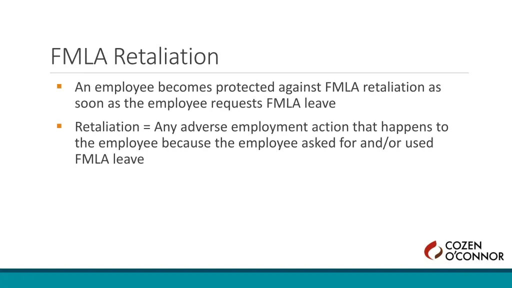 fmla retaliation