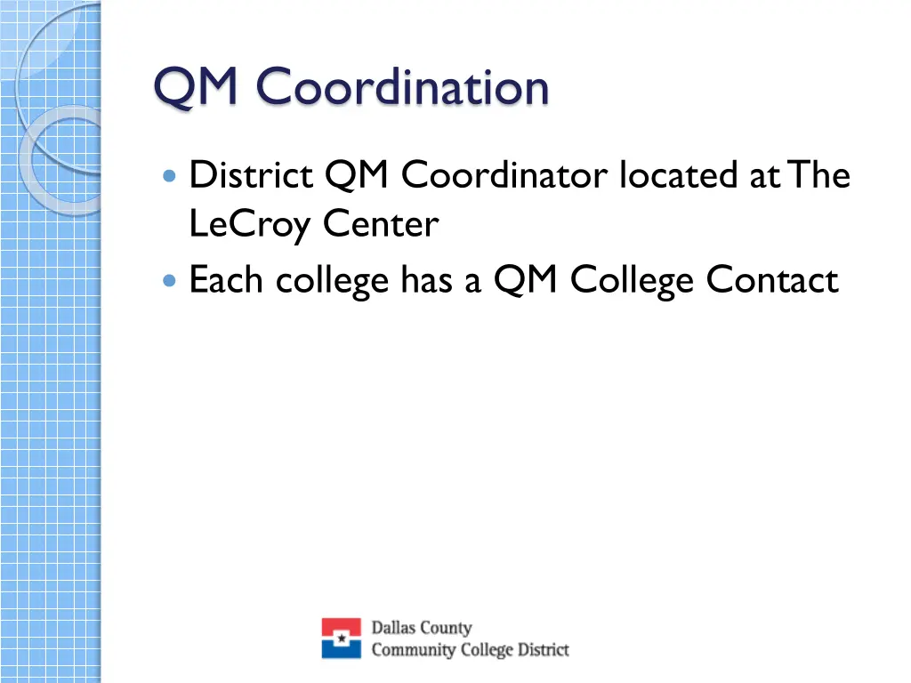 qm coordination