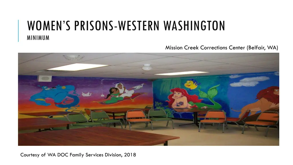 women s prisons western washington minimum