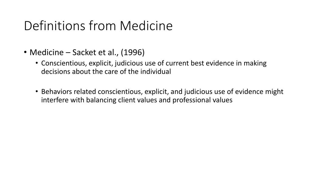 definitions from medicine 2