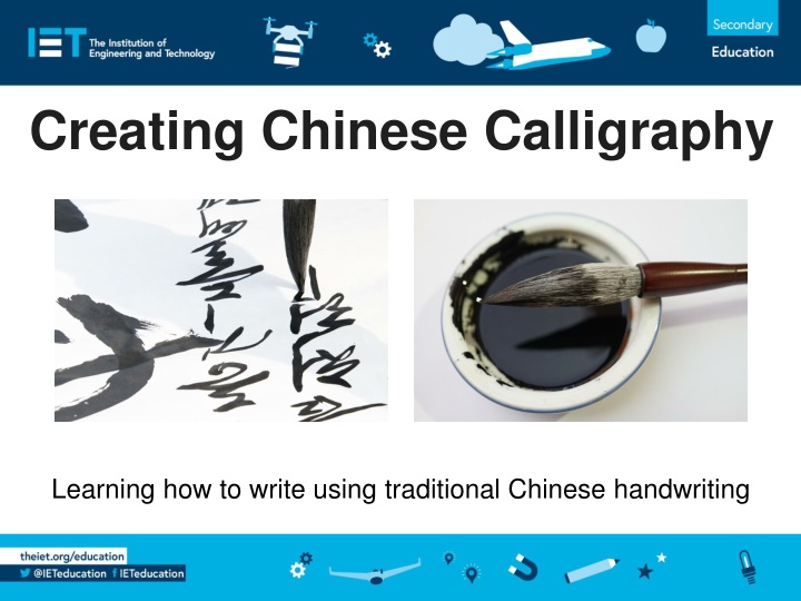 creating chinese calligraphy