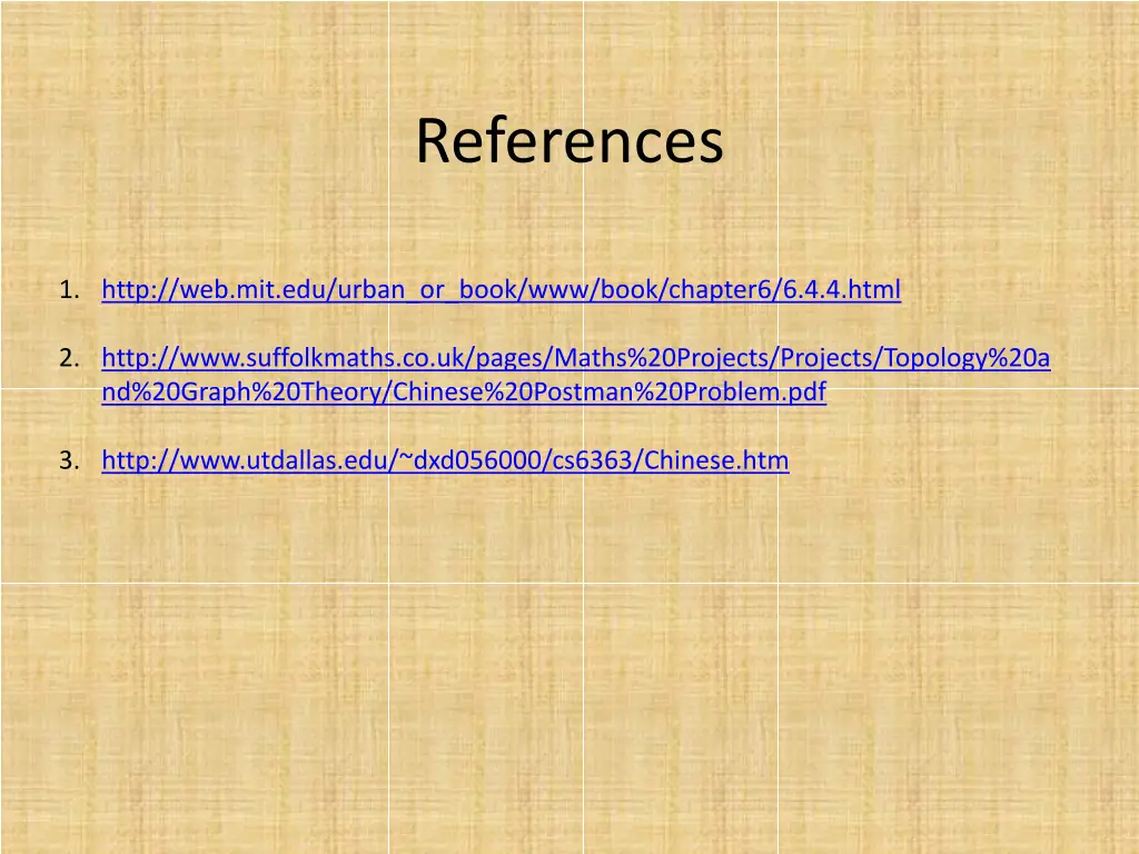 references