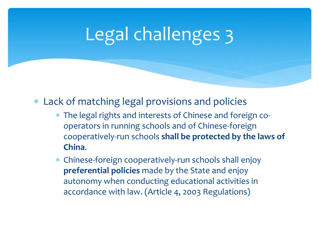 legal challenges 3