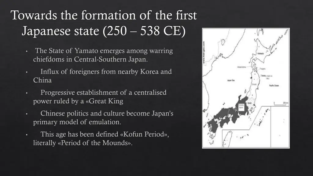 towards the formation of the first japanese state