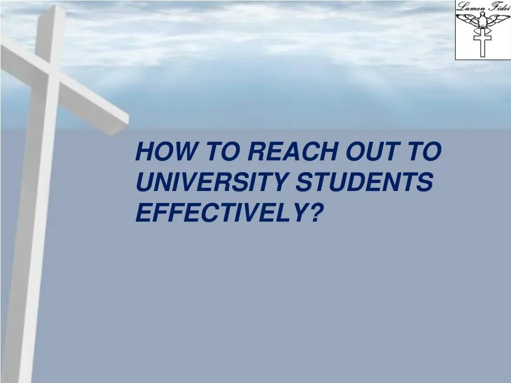 how to reach out to university students