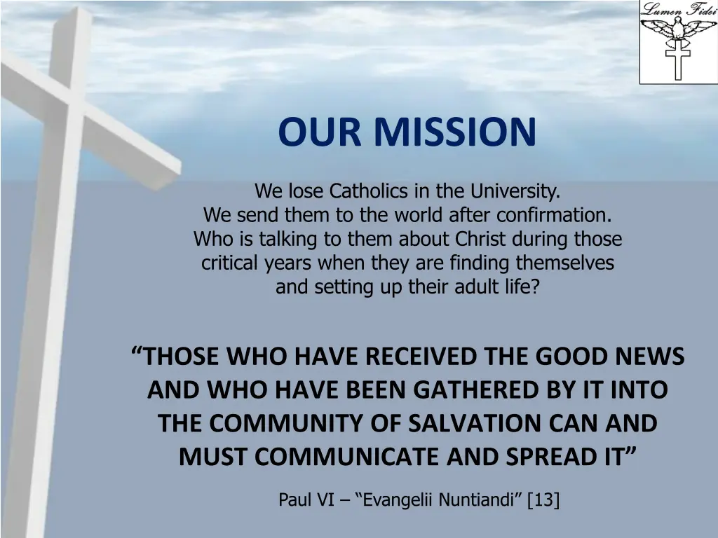 our mission