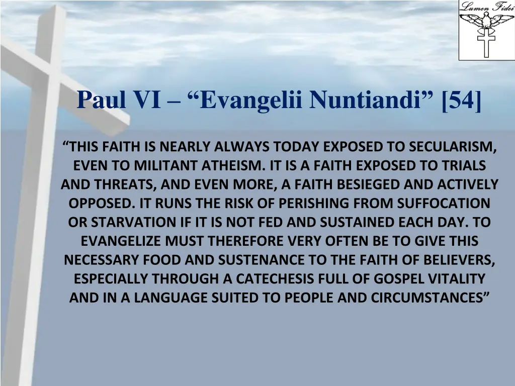 paul vi evangelii nuntiandi 54