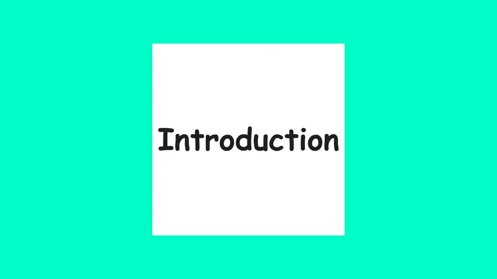 introduction