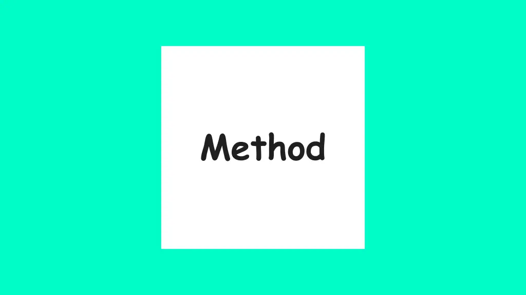 method