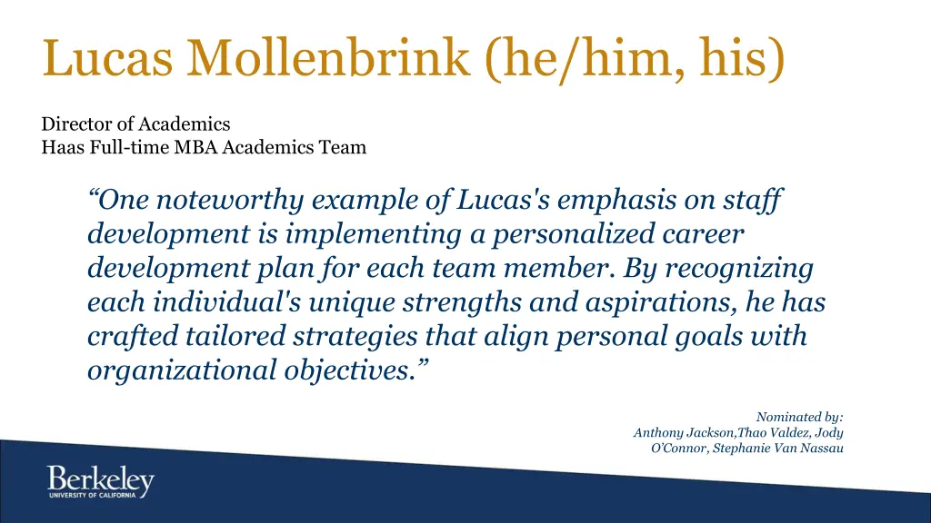 lucas mollenbrink he him his