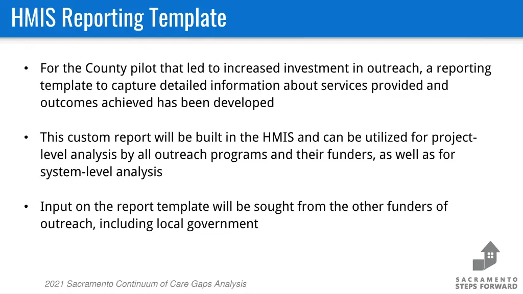 hmis reporting template