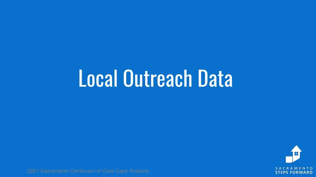 local outreach data