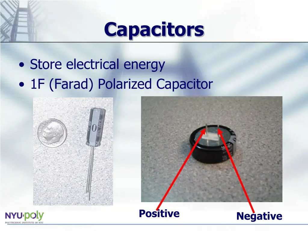 capacitors