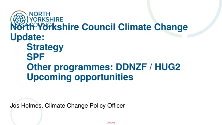 north yorkshire council climate change update