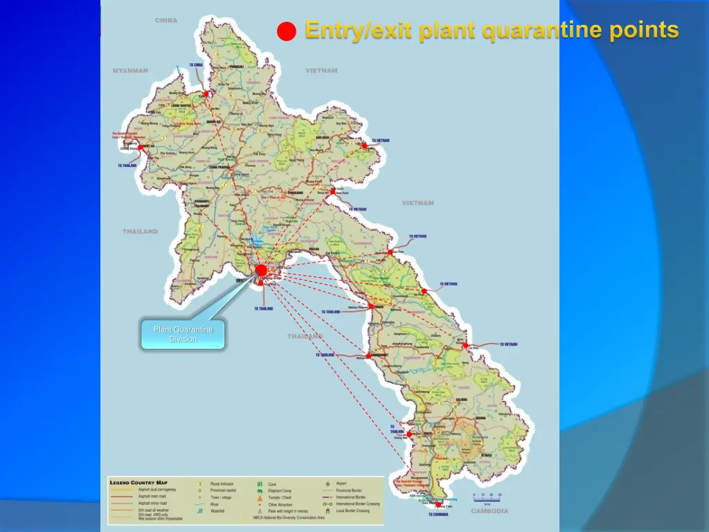 entry exit plant quarantine points