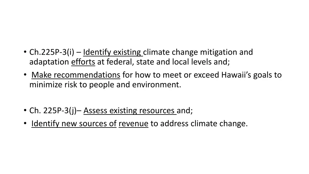 ch 225p 3 i identify existing climate change