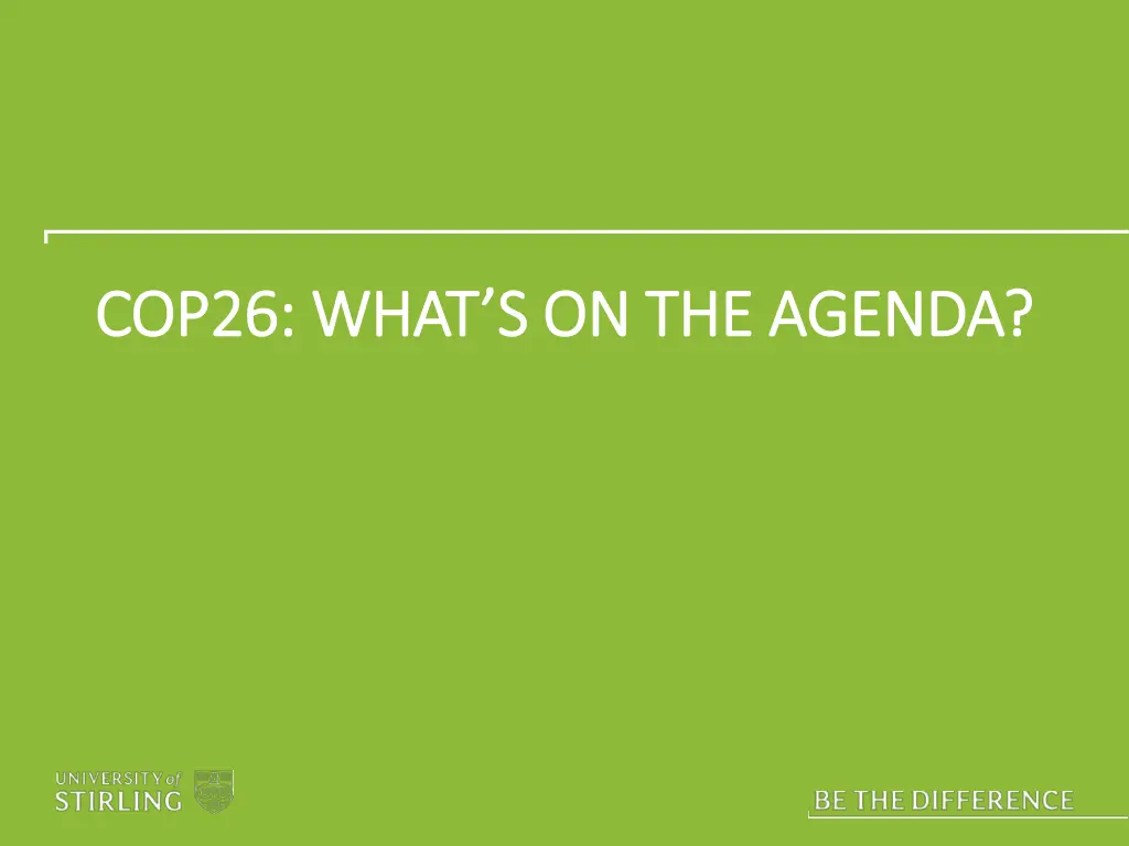 cop26 what s on the agenda cop26 what