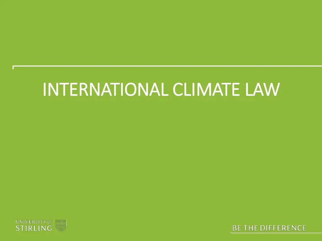 international climate law international climate