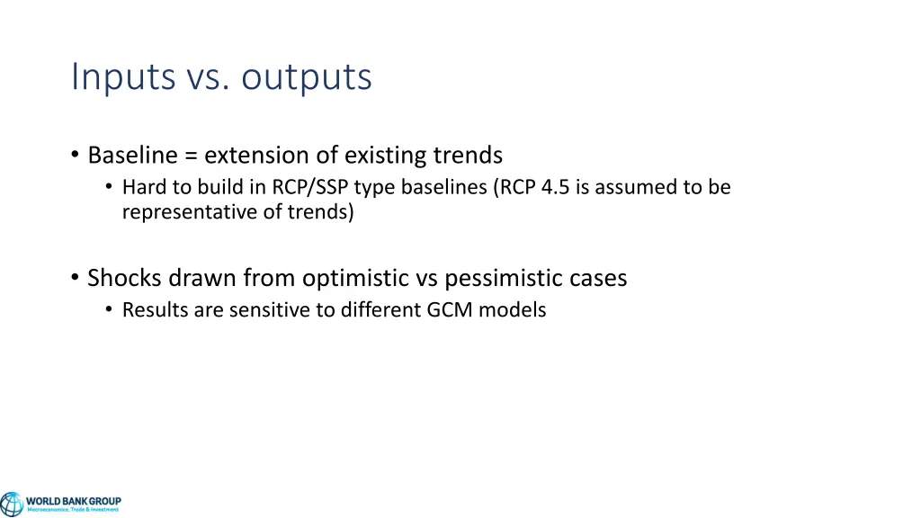 inputs vs outputs