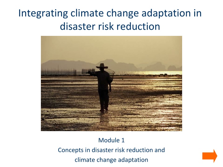 integrating climate change adaptation in disaster