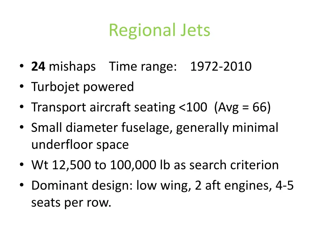 regional jets 1