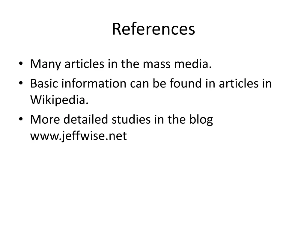 references