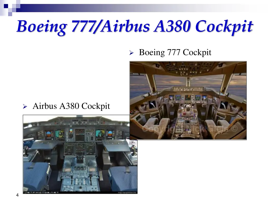 boeing 777 airbus a380 cockpit