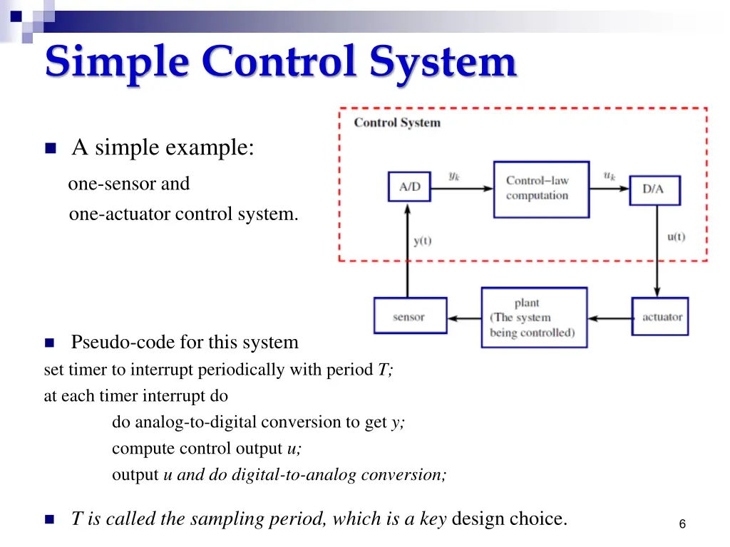 simple control system