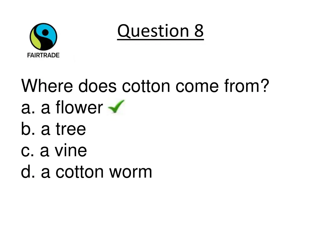 question 8 1