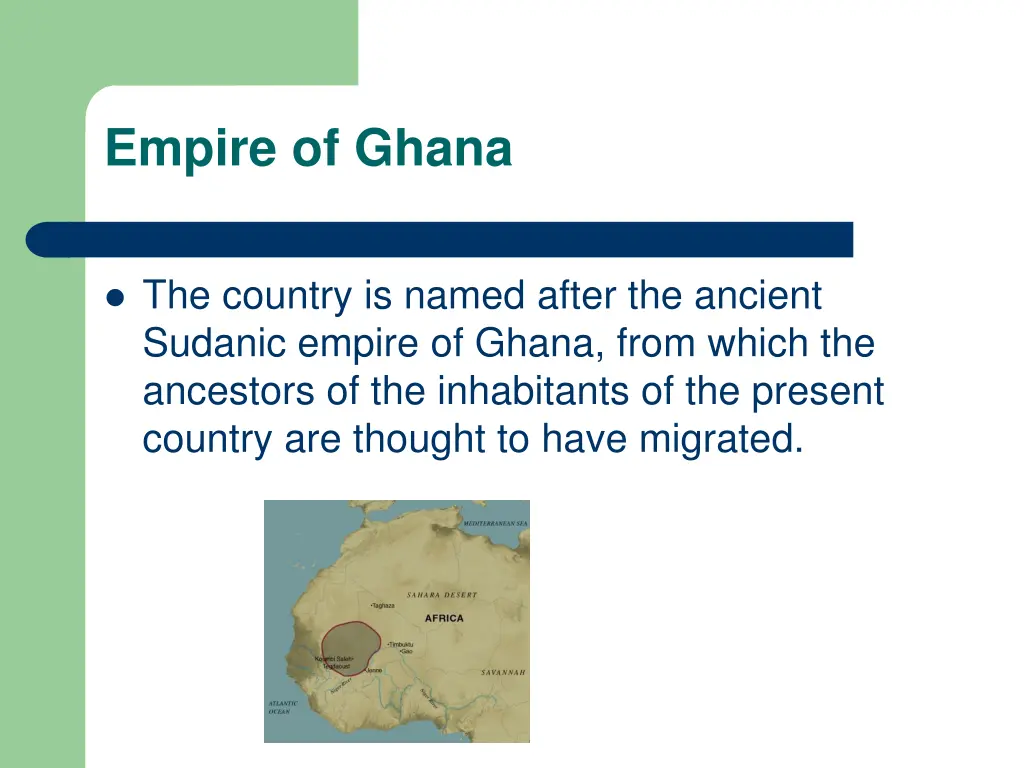 empire of ghana