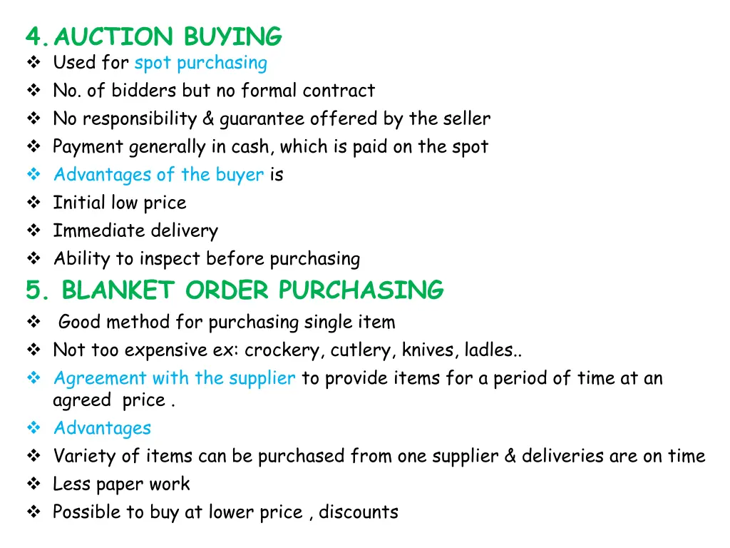 4 auction buying used for spot purchasing