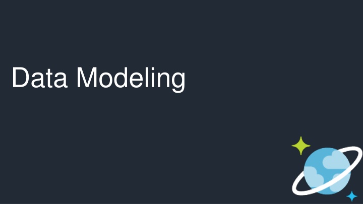 data modeling